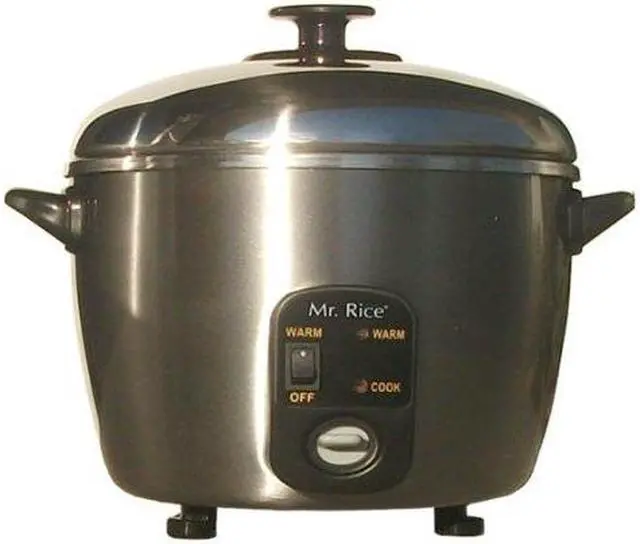 Alt view image 6 of 14 - 10 Cups Stainless Steed Rice Cooker Steamer By Sunpentown