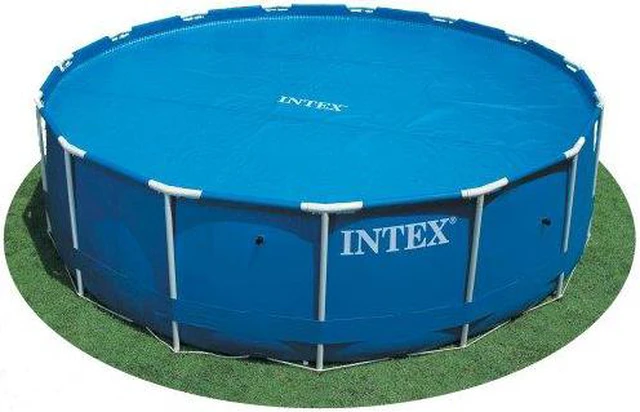 Main image of Intex Solar Cover for 16ft Diameter Easy Set and Frame Pools