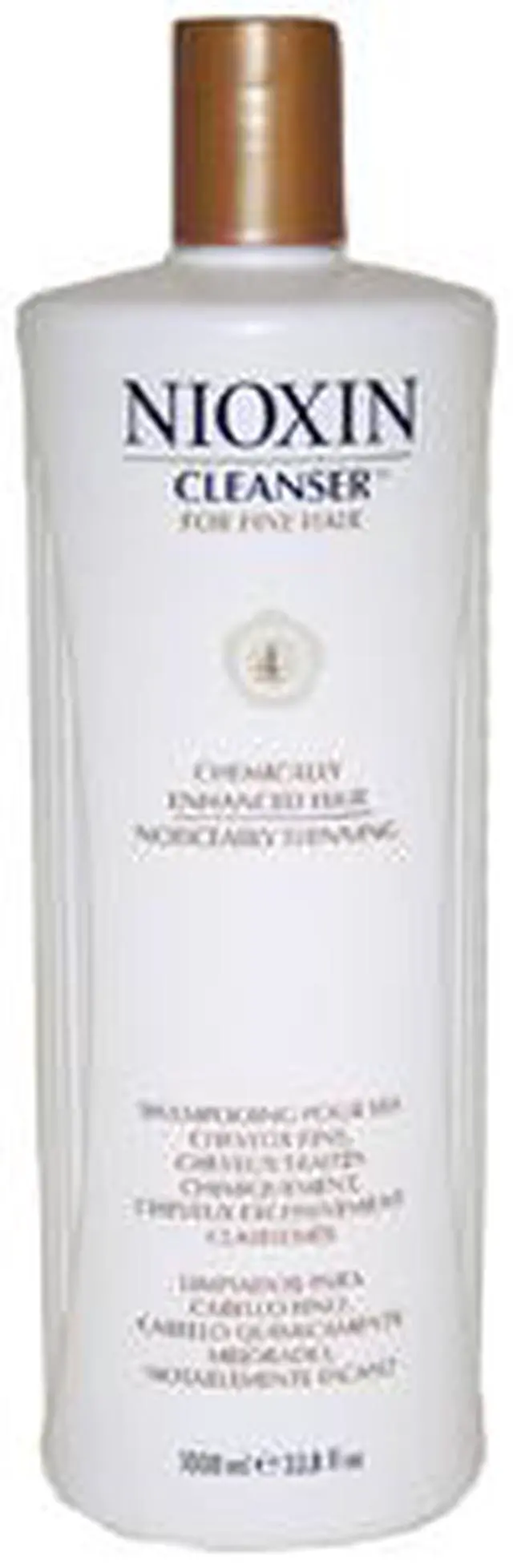 Main image of System 4 Cleanser For Fine Chemically Enh. Noticeably Thinning Hair by Nioxin for Unisex - 33.8 oz Cleanser