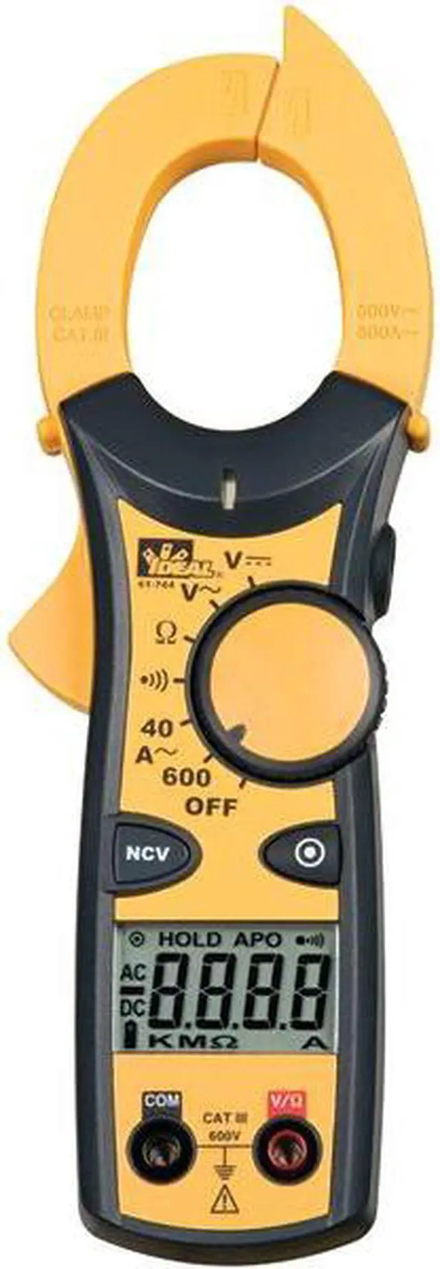 Main image of IDEAL 61-744 600-Amp Clamp-Pro(TM) Clamp Meter