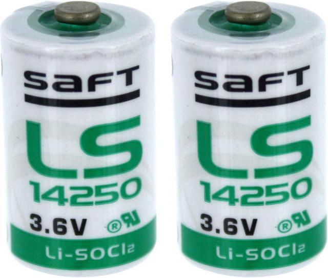 Saft lS 14250 batterie lithium - 3,6 v - 3,6 v lithium : :  High-Tech