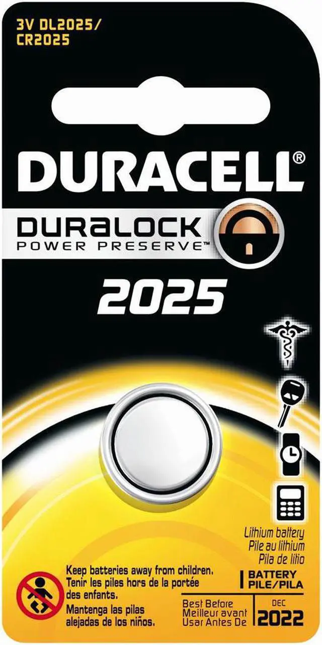 Alt view image 2 of 20 - Duracell Lithium Coin Batteries, 2025 DL2025BPK