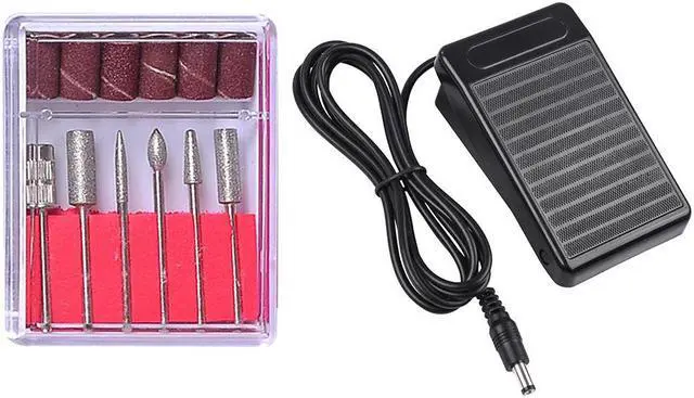 Alt view image 5 of 7 - 30000RPM Professional Electric Nail Drill Machine Nails Care Polisher Machine Kit Pink