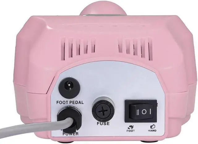 Alt view image 3 of 7 - 30000RPM Professional Electric Nail Drill Machine Nails Care Polisher Machine Kit Pink