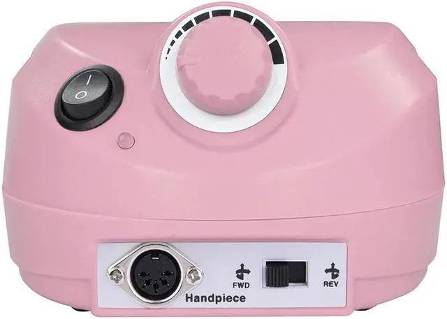 Alt view image 2 of 7 - 30000RPM Professional Electric Nail Drill Machine Nails Care Polisher Machine Kit Pink