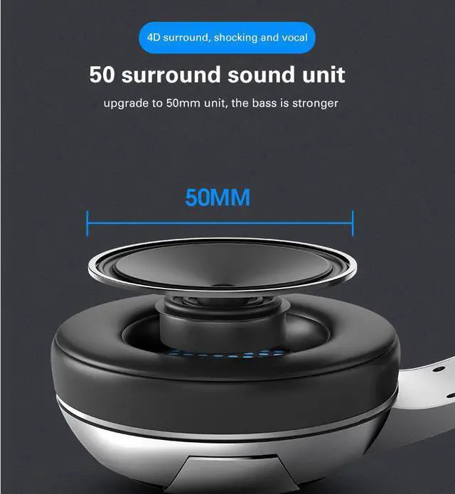 Alt view image 4 of 7 - USB Ultralight Gaming Headset- 7.1 LED Light 4D Surround Sound Headphones with Noise Cancelling Mic for PC Laptops