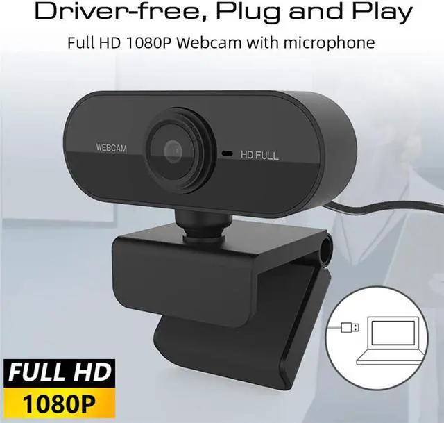 Alt view image 7 of 7 - 1080P Webcam Autofocus with microphone, USB Computer Camera, Rotatable Video Recording Web Camera Network Live Camera For PC Computer