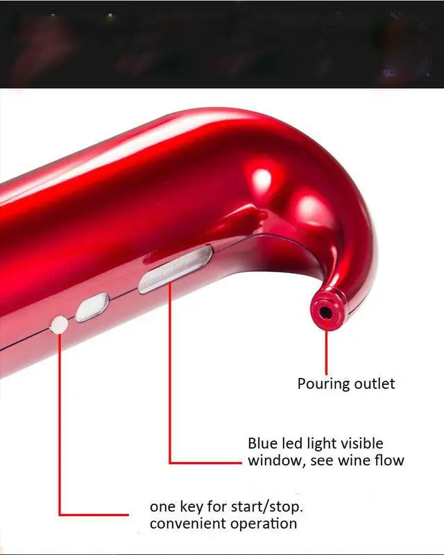 Alt view image 4 of 7 - Multiple-smart electric wine aerator & dispenser
