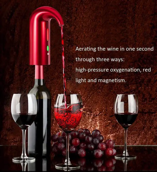 Alt view image 2 of 7 - Multiple-smart electric wine aerator & dispenser