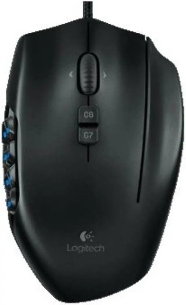 Alt view image 3 of 5 - NEW Logitech G600 MMO Wired Gaming Mouse 8200dpi/RGB NB PC Mouse