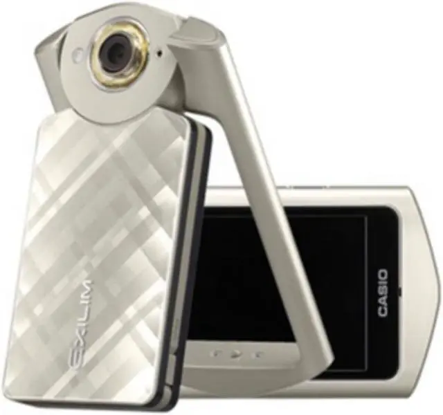 Alt view image 2 of 10 - Casio Exilim EX-TR50 Self-Portrait Beauty Digital Camera - Gold