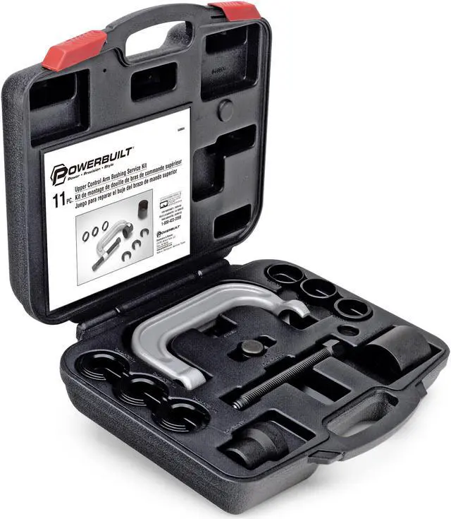 Alt view image 4 of 8 - Powerbuilt Upper Control Arm Bushing Tool for Ford, GM, Chrysler - 648604