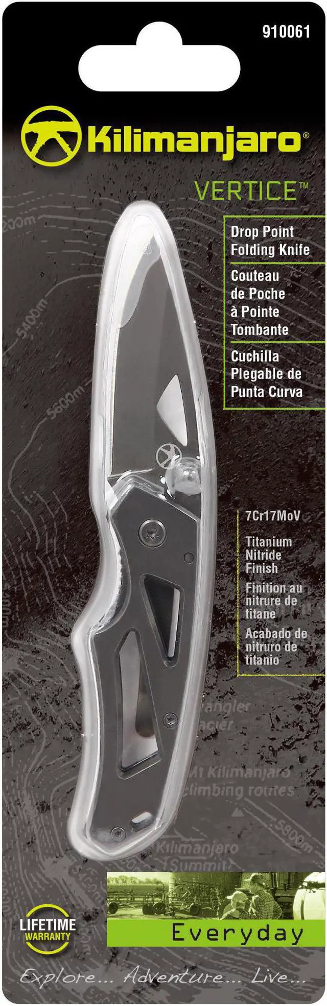 Alt view image 8 of 13 - Kilimanjaro 6 Inch Folding Knife (Vertice) - 910061