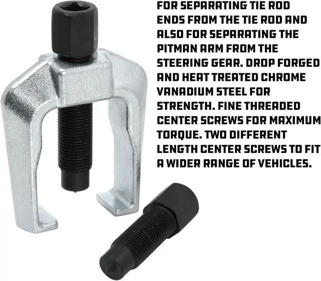 Alt view image 3 of 5 - Powerbuilt Tie Rod Puller Tool - 648692