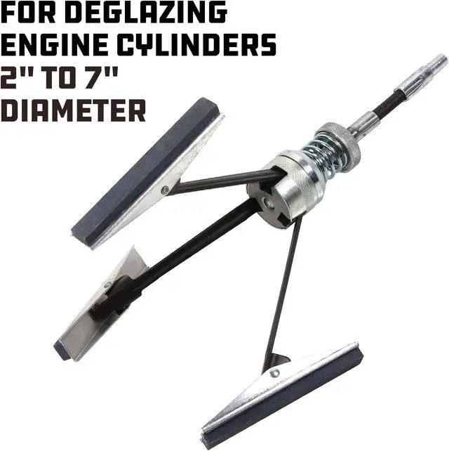 Alt view image 3 of 7 - Powerbuilt Adjustable Cylinder Glaze Breaker With 2-Inch To 7-Inch Range