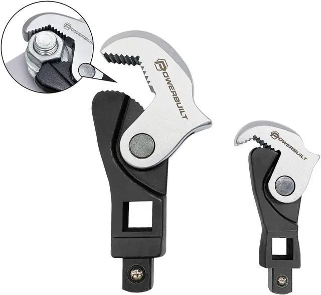 Main image of Powerbuilt 2 Piece Spring Crowfoot Wrench Set - 240274