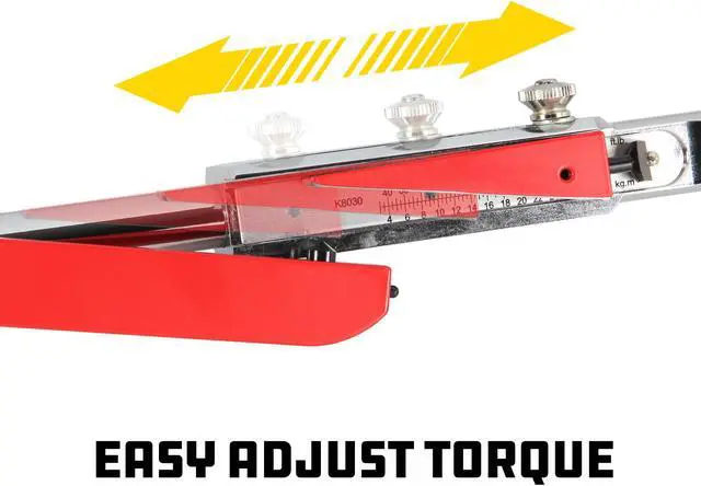 Alt view image 5 of 7 - Powerbuilt 1/2-Inch Drive Deflecting Beam Torque Wrench - 649972