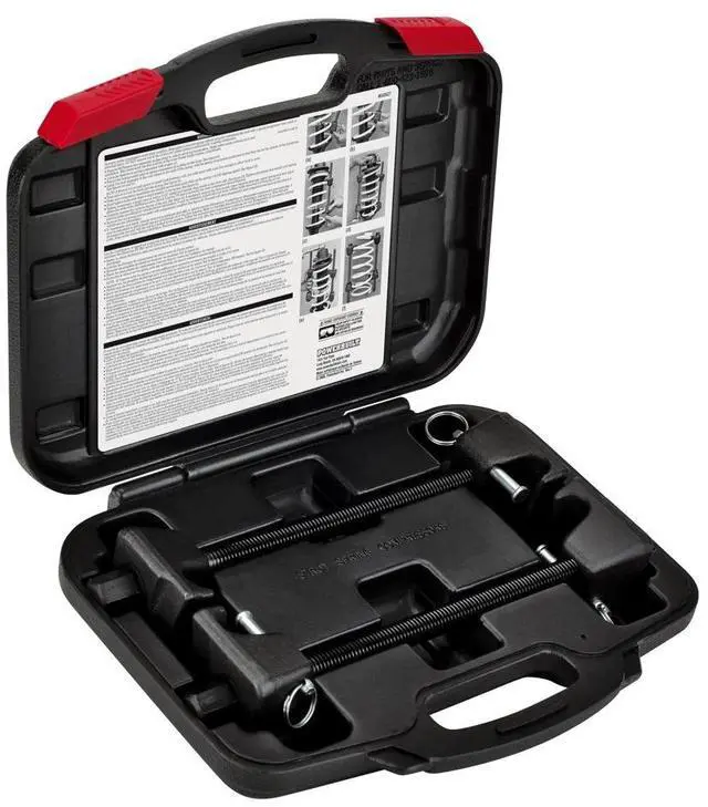 Alt view image 2 of 2 - Powerbuilt 2 Piece Strut Spring Compressor Kit - 648627