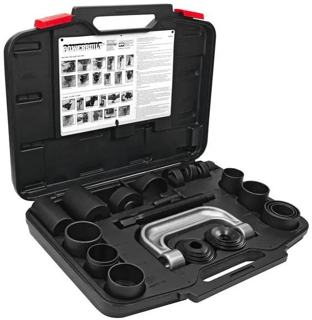 Alt view image 2 of 3 - Powerbuilt 21pc Ball Joint/U Joint Service Kit - 648602