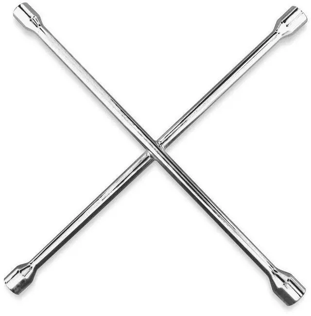 Alt view image 2 of 3 - Powerbuilt® Heavy Duty 25" SAE 4 Way Lug Wrench - 640870