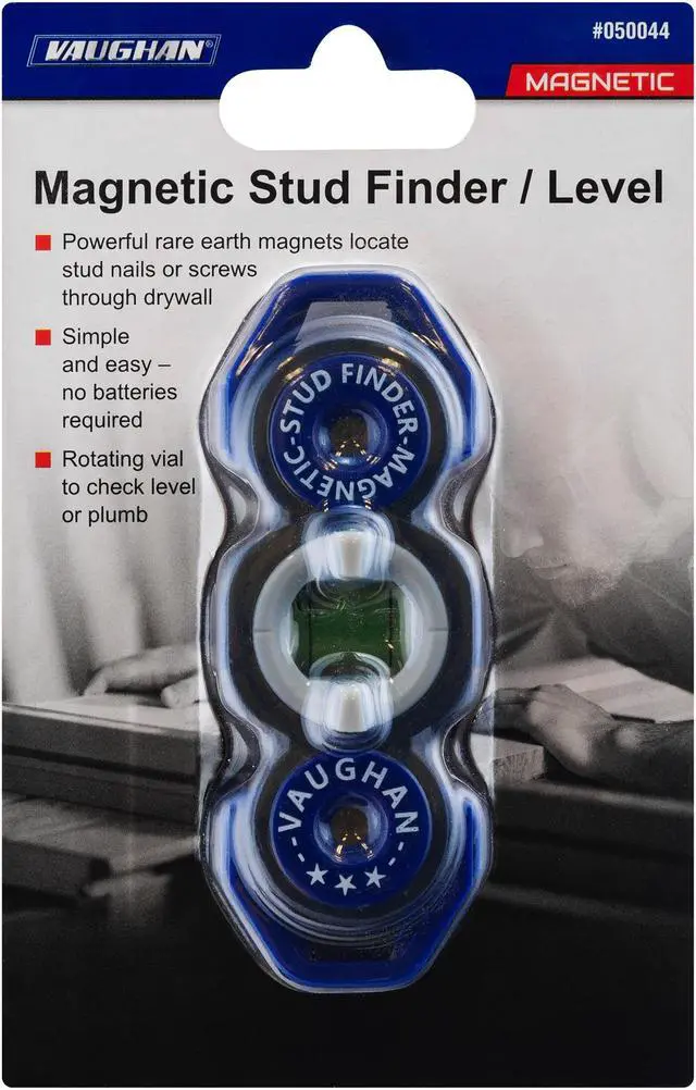Alt view image 2 of 11 - Vaughan 1 Pack Magnetic Stud Finder Pocket Sized No Batteries Needed - 050044