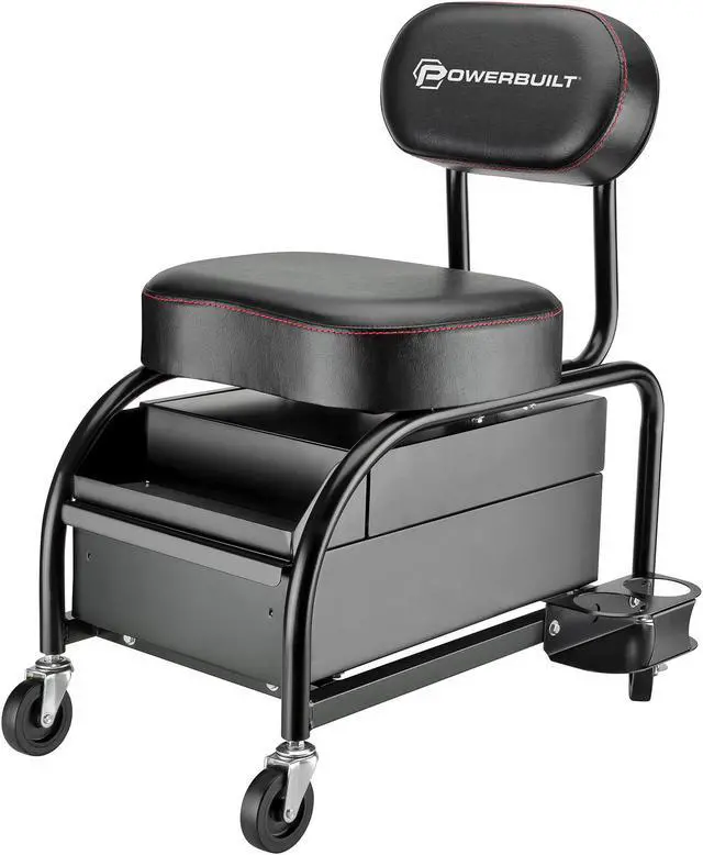 Alt view image 9 of 15 - Powerbuilt Professional Detailer Roller Seat - 240299