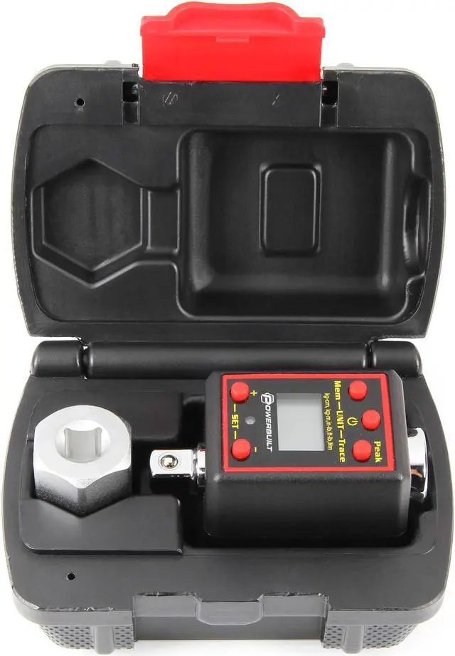 Alt view image 7 of 8 - Powerbuilt 3/8-Inch Drive Digital Torque Adapter - 940963