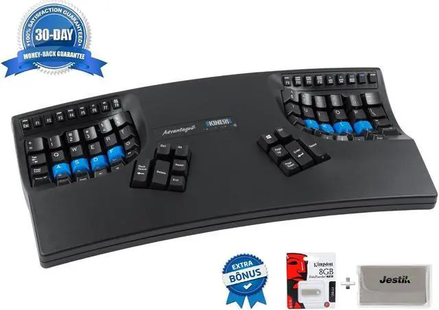 Alt view image 4 of 11 - Kinesis Advantage2 Ergonomic Keyboard (KB600), Cherry MX Brown Switches