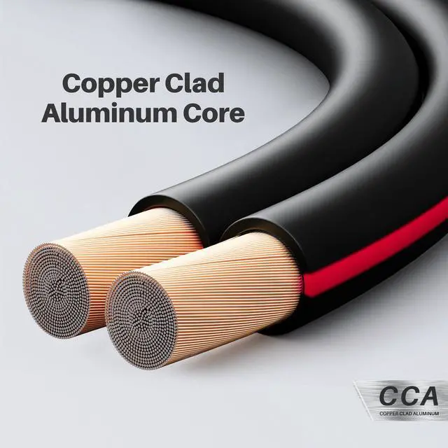 Alt view image 2 of 7 - 18AWG Speaker Wire, GearIT Pro Series 18 Gauge Speaker Wire Cable (200 Feet / 60 Meters) Great Use for Home Theater Speakers and Car Speakers, Black