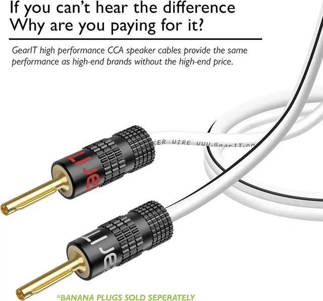 Alt view image 4 of 4 - 12AWG Speaker Wire, GearIT Pro Series 12 Gauge Speaker Wire Cable (200 Feet / 60.96 Meters) Great Use for Home Theater Speakers and Car Speakers, White