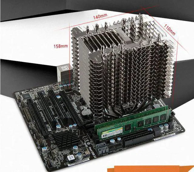 Alt view image 4 of 10 - ZALMAN FX70 Fanless CPU Cooler