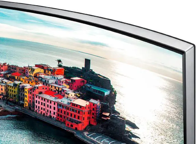 Alt view image 2 of 20 - Samsung S34E790C Glossy Black 34" Curved WQHD Cinema Wide 4ms (GTG) HDMI LED Backlight LCD Monitor 300 cd/m2 DCR Mega Infinity (3000:1) Dual Speakers, Height Adjustable