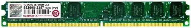 Alt view image 7 of 12 - Transcend JM667QLU-1G JetRAM 1GB DDR2 SDRAM Memory Module