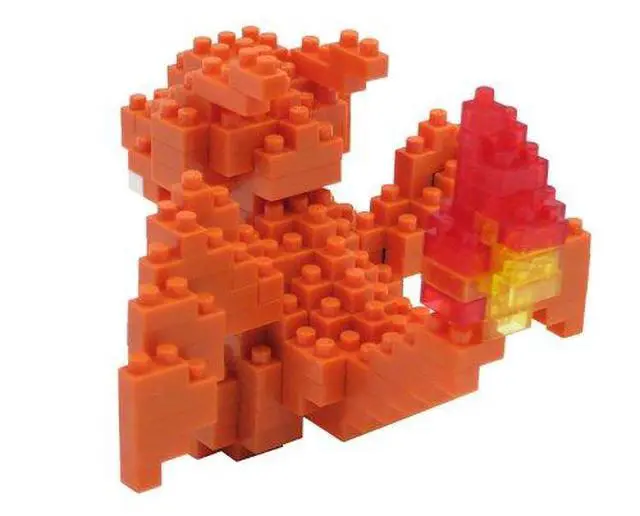 Alt view image 3 of 3 - KAWADA Nanoblock 200 Piece 3D Puzzle Pokemon - CHARIZARD / LIZARDON / NBPM-008