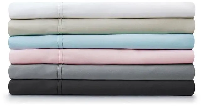 Alt view image 2 of 4 - Malouf Fine Linens® 100% Brushed Microfiber Super Soft 4-Piece Luxury Bed Sheet Set - Wrinkle Resistant