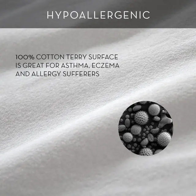 Alt view image 6 of 7 - Sleep Tite by Malouf® Hypoallergenic 100% Waterproof Mattress Protector- 15-Year Warranty
