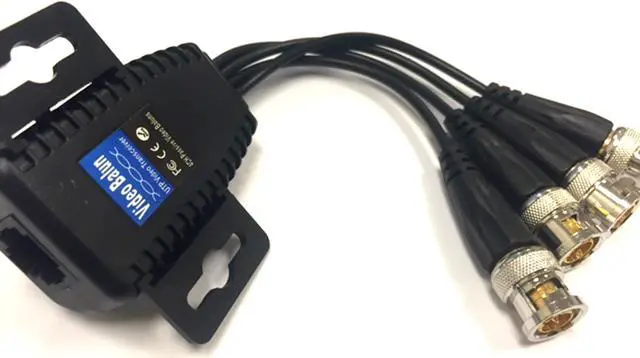 Main image of 4 Channel BNC to RJ45/Cat-5 Video Transceiver (8-Pack)