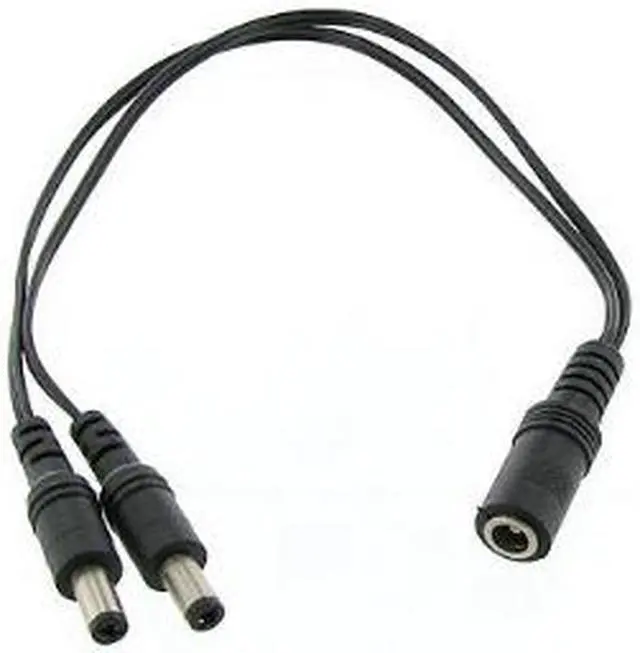 Main image of FEMALE 2.1MM JACK TO 2 MALE 2.1MM PLUGS CCTV POWER