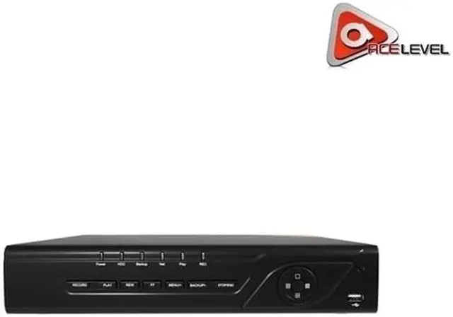 Main image of AceLevel 8 Channel NVR: 4xPoE, Dual Stream, 18 Users Online, Mini 1U Case, 1xSATA up to 6TB, 4 Channel Playback