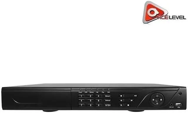 Main image of AceLevel 32 Channel NVR: Dual Stream, 18 Users Online, SATAx2, 1U Case, Mobile Surveillance