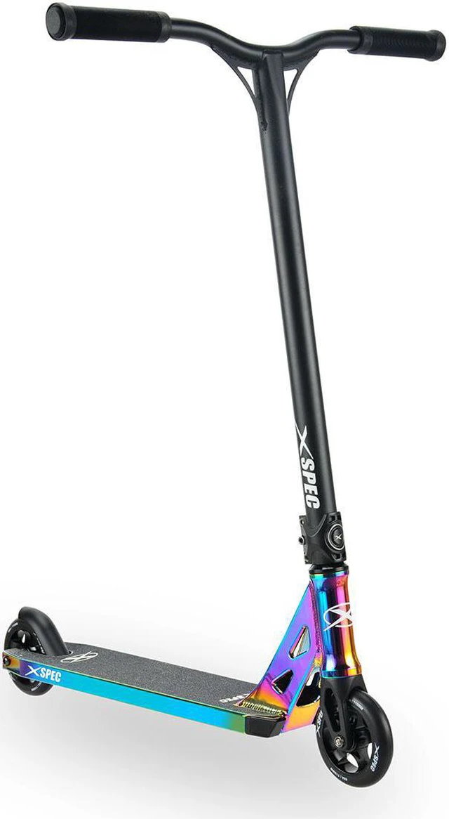 2X PRO STUNT SCOOTER NEO CROMATO NINJA 5 RUOTA NUCLEO METALLO