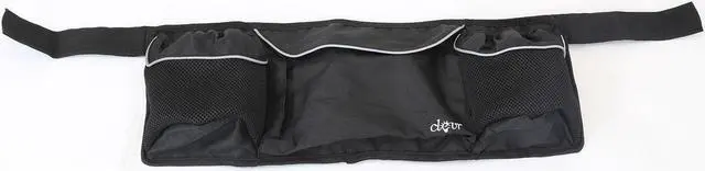 Alt view image 3 of 5 - Clevr Bike Trailer Storage Cup Holder Bag Black