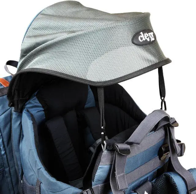 Alt view image 6 of 6 - ClevrPlus Baby Hiking Child Carrier Backpack Camping with Detachable Bag, Blue