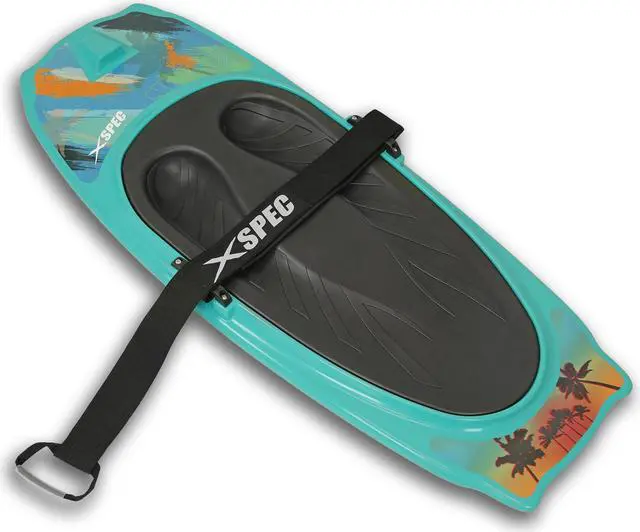 Main image of Xspec Kneeboard with Hook for Knee Surfing Boating Waterboarding, Aqua