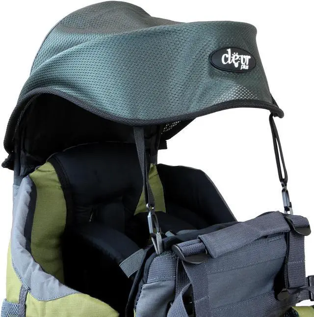 Alt view image 4 of 7 - ClevrPlus Canyonero Baby Backpack Kid Toddler Camping Hiking Child Carrier Green