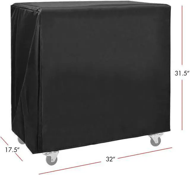 Alt view image 6 of 6 - Clevr Cooler Cart Cover, Fits Most 80 Quart Rolling Ice Chest Water Resistant