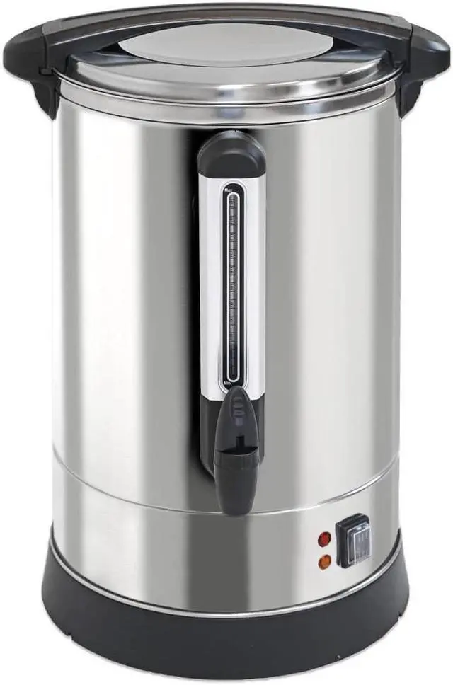 Alt view image 2 of 7 - PartyHut 100-Cup Commercial Coffee Urn Brewing Broiler Coffee Maker