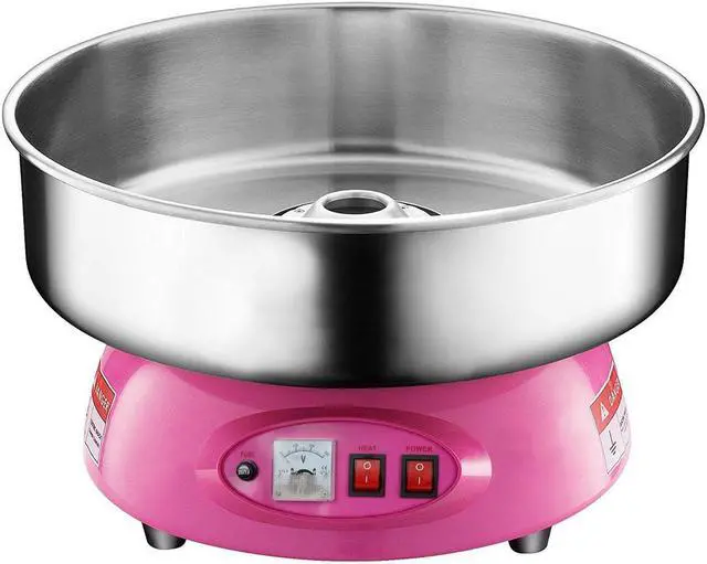 Alt view image 2 of 7 - PartyHut Compact Commercial Cotton Candy Machine Party Candy Floss Maker Pink