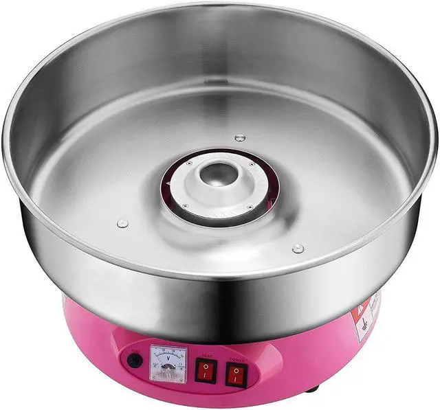 Alt view image 4 of 7 - PartyHut Compact Commercial Cotton Candy Machine Party Candy Floss Maker Pink
