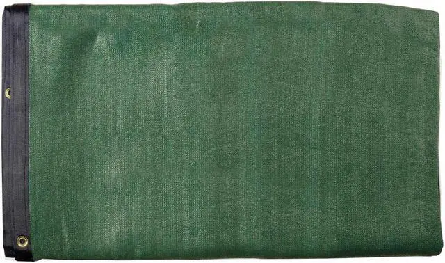 Alt view image 6 of 6 - 6' x 50' Fence Windscreen Privacy Screen Shade Cover Fabric Mesh Tarp, Green